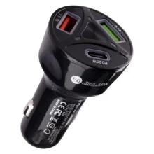 شارژر فندکی 55 وات پی دی مدل FAST CHARGER 55W