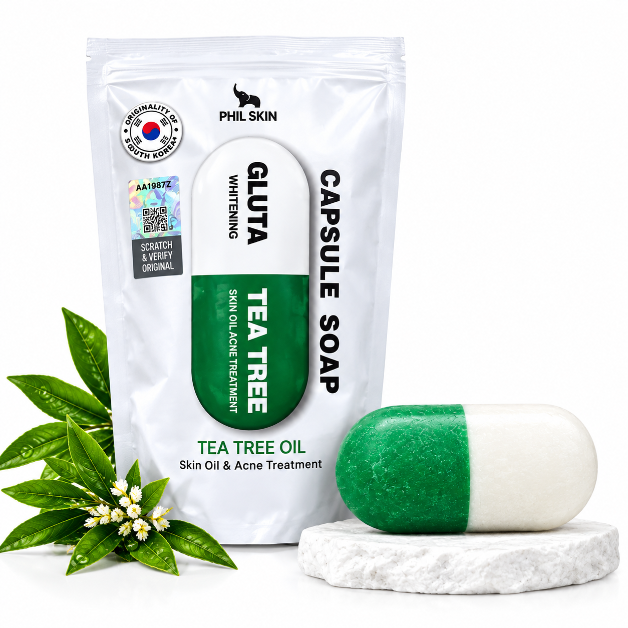 صابون کپسولی تی تری فیل اسکین اصلی