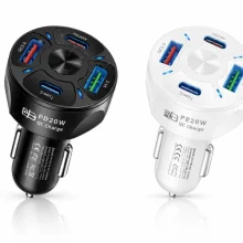 شارژر فندکی ۴ پورت شارژ مدل HC-358PD