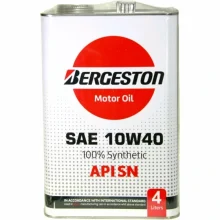 روغن موتور برجستون مدل 10W40SN حجم 4 لیتر