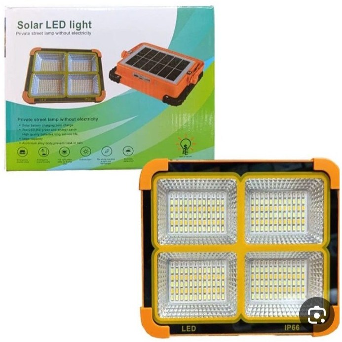 پروژکتور شارژی و خورشیدی 1200 وات Solar LED light