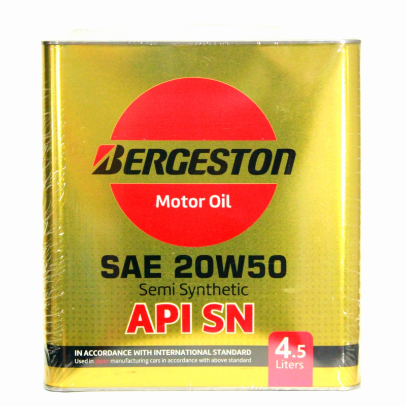 e78290a98d518d7a0b739d20257c444f6102a9fd_1767380458 روغن موتور برجستون مدل 20W50SN حجم 4/5 لیتر