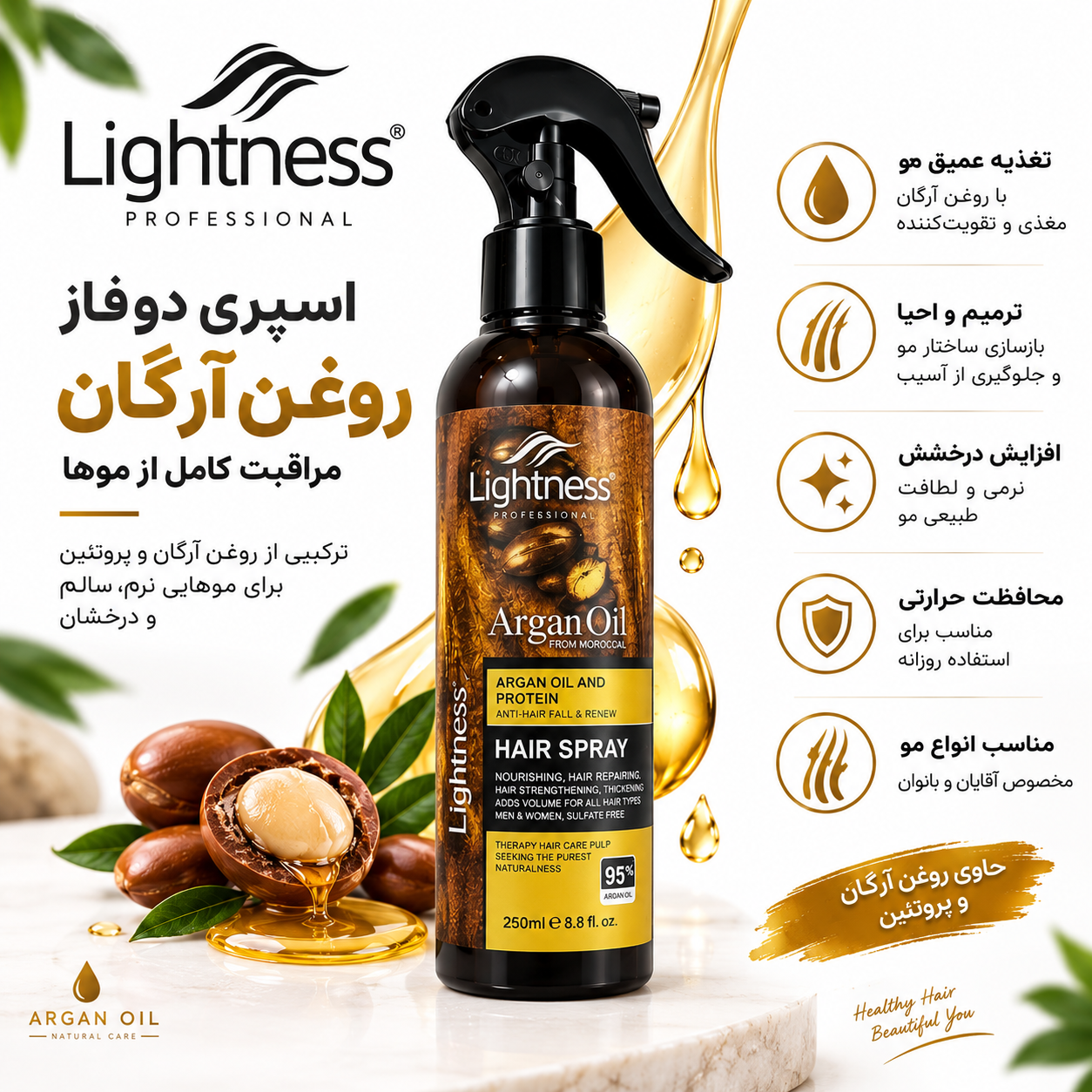 اسپری مو لایتنس اورجینال