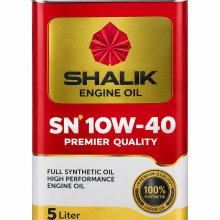 روغن موتور شالیکس مدل 10W40SN حجم 5 لیتر