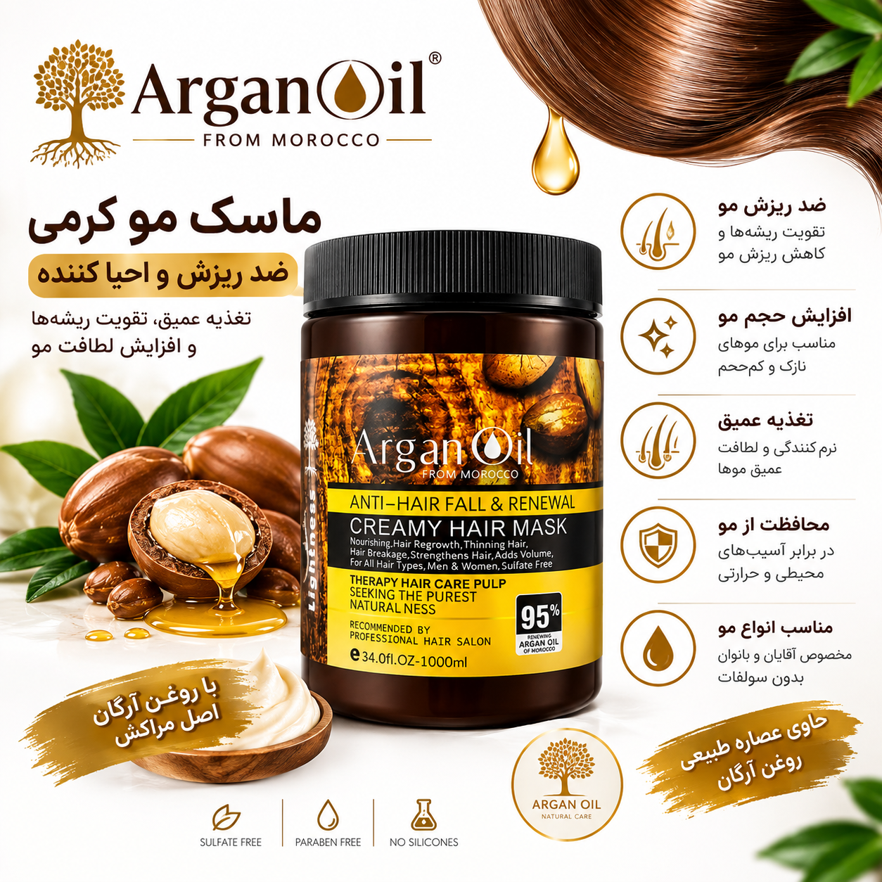 ماسک مو لایتنس