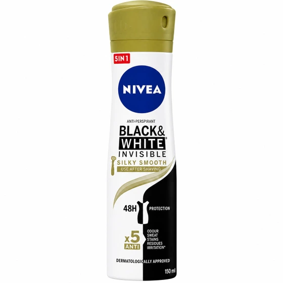 نیوا اسپری زنانه نیوا Black & White Silky اصل